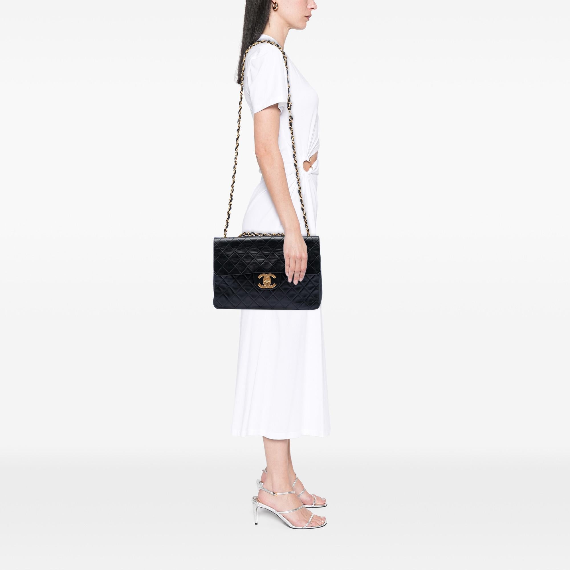 Chanel Maxi XL Classic Lambskin Single Flap