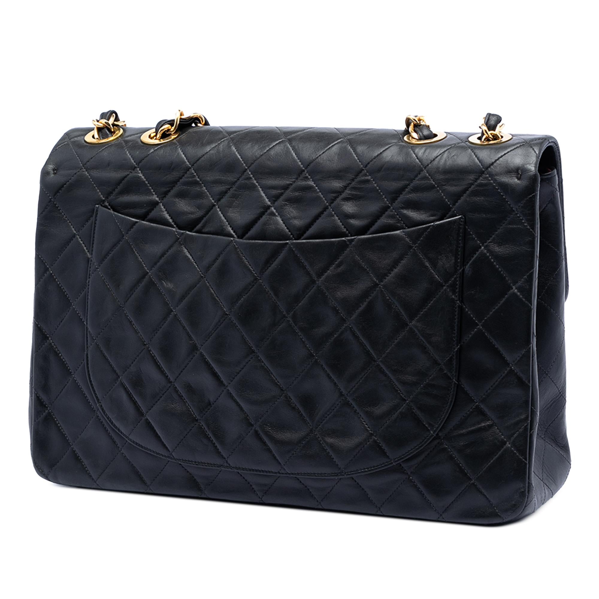 Chanel Maxi XL Classic Lambskin Single Flap