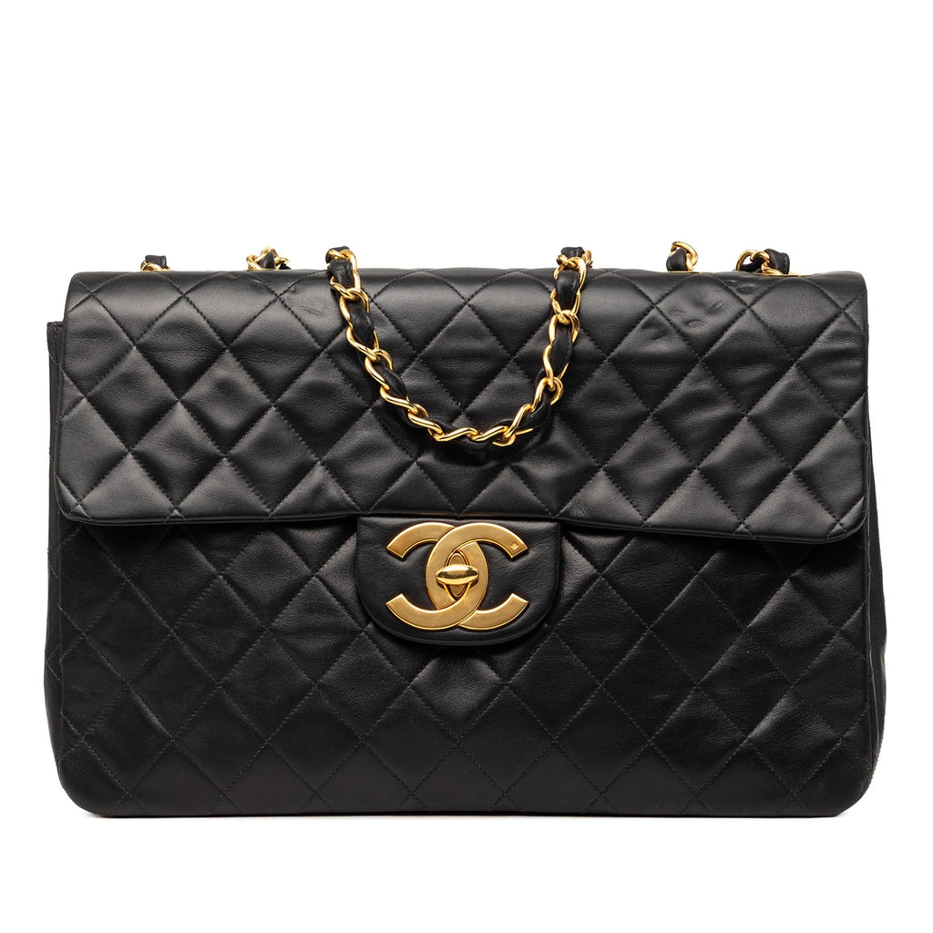Chanel Maxi XL Classic Lambskin Single Flap