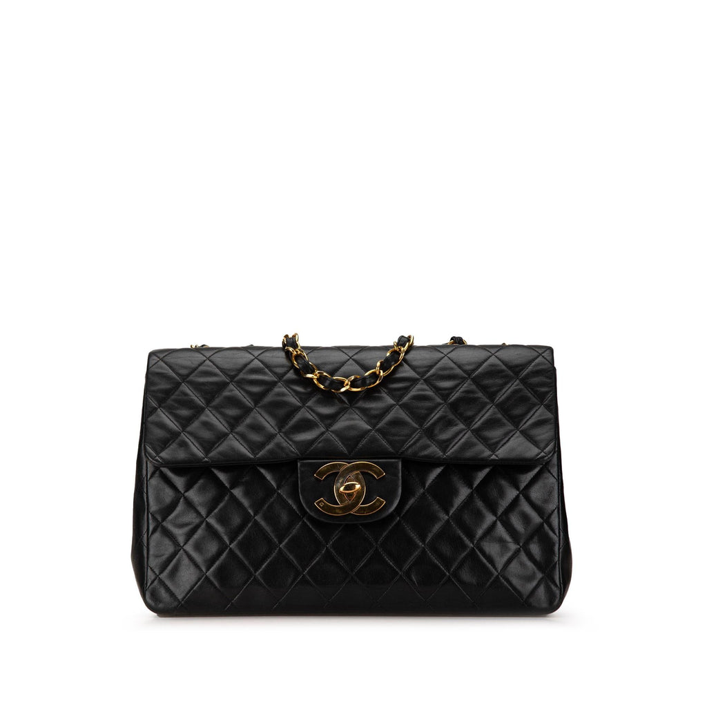 Chanel Maxi XL Lambskin Single Flap (SHG-tOpnx7)