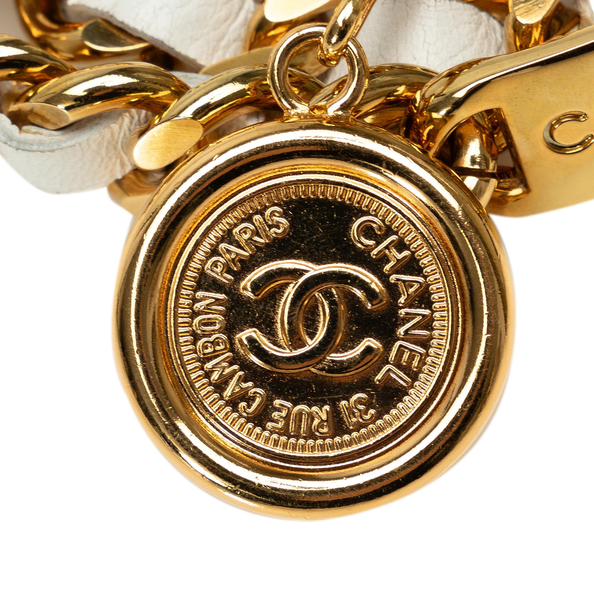 Chanel Medallion Chain-Link Belt - 33 / 84.00 (SHG-EZXFQY)