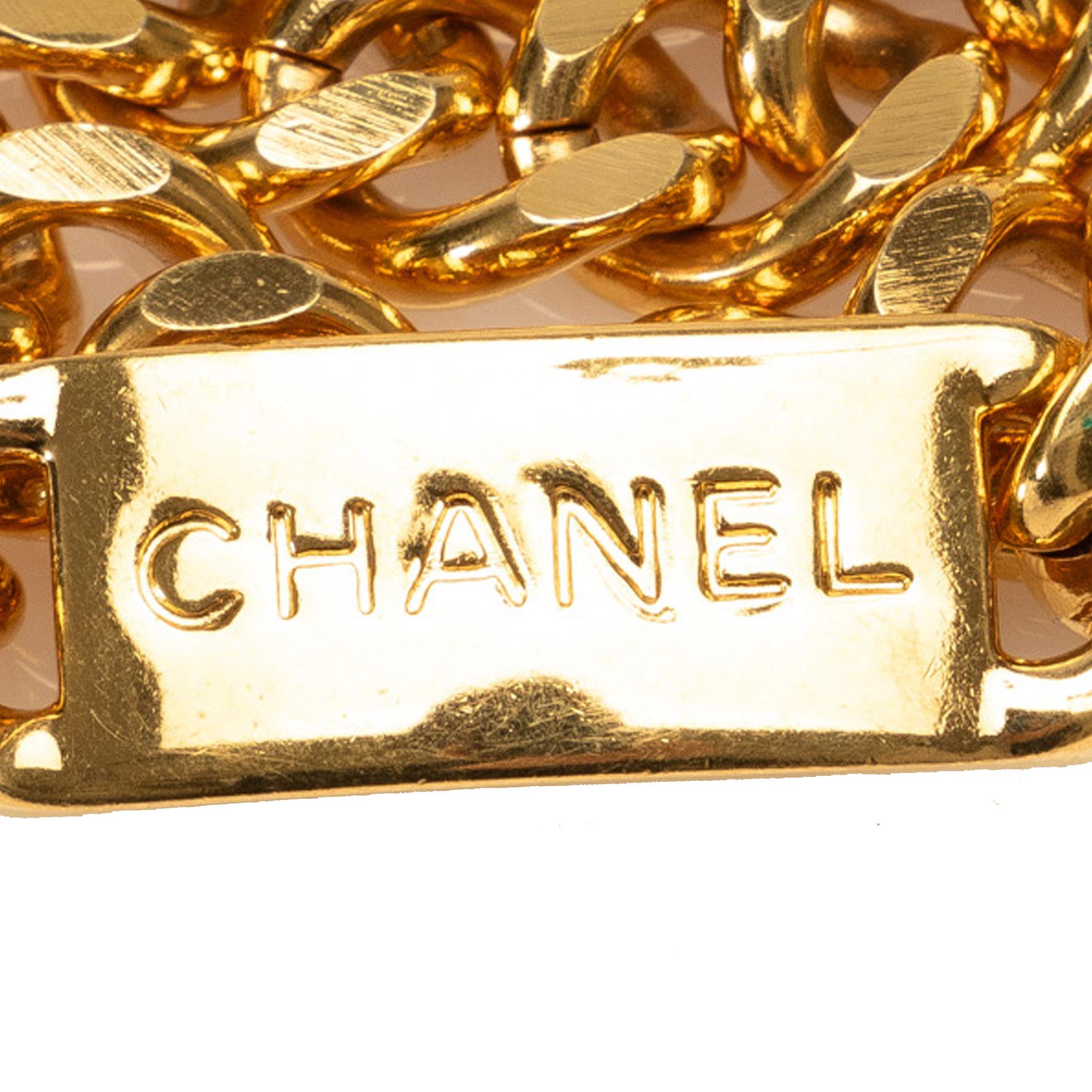 Chanel Medallion Chain-Link Belt - 36 / 92 (SHG-7gk2sc)