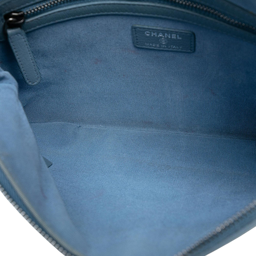Chanel Medium Aged Calfskin Gabrielle O Case Clutch