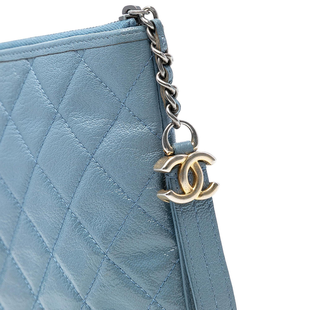 Chanel Medium Aged Calfskin Gabrielle O Case Clutch