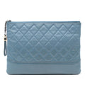 Chanel Medium Aged Calfskin Gabrielle O Case Clutch
