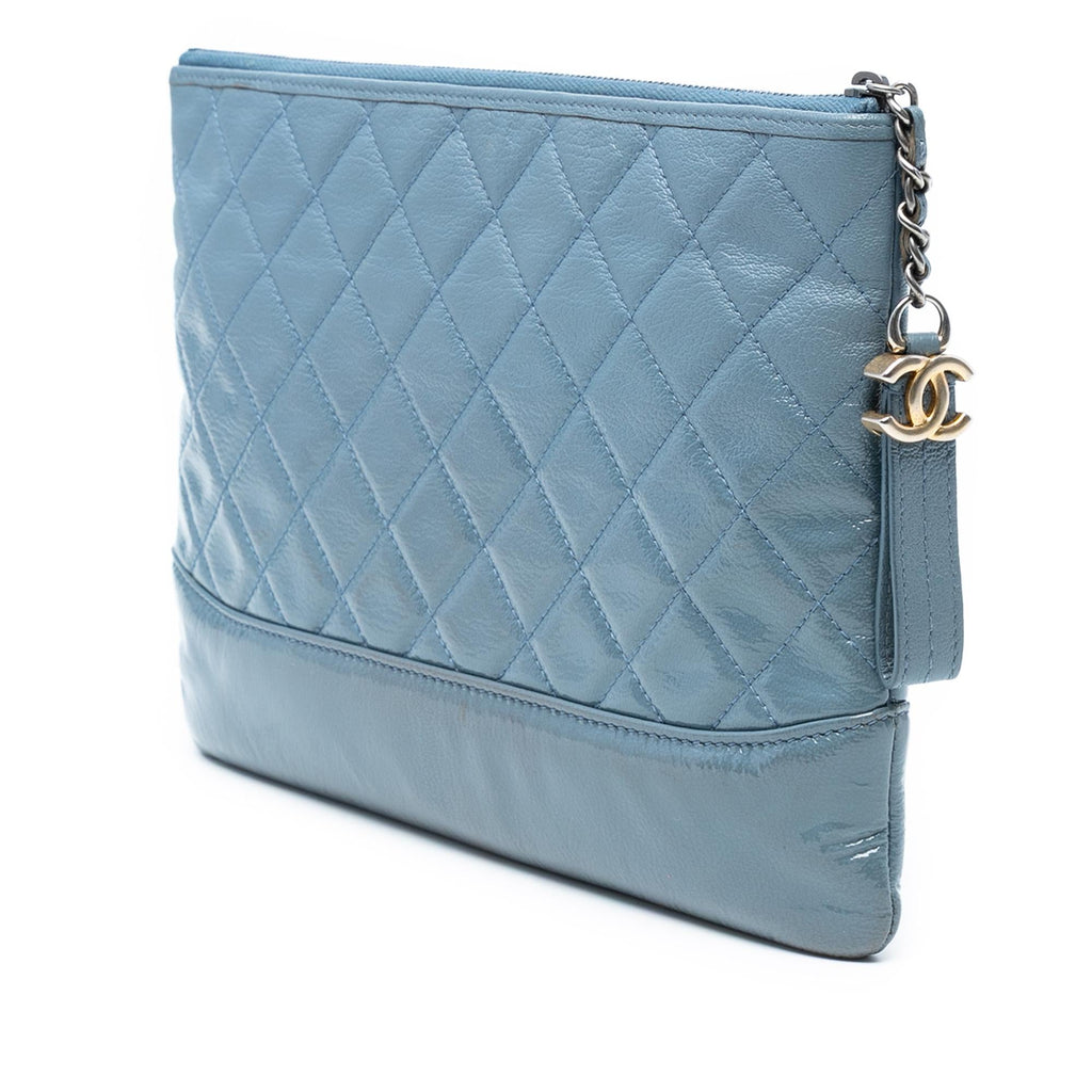 Chanel Medium Aged Calfskin Gabrielle O Case Clutch
