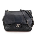 Chanel Medium Aged Calfskin In The Mix Zip Flap