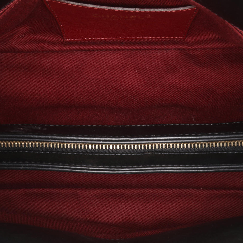 Chanel Medium Aged Calfskin Just Mademoiselle Bowling Bag