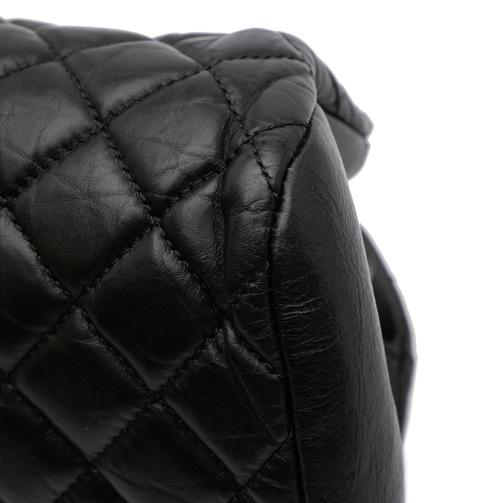 Chanel Medium Aged Calfskin Just Mademoiselle Bowling Bag