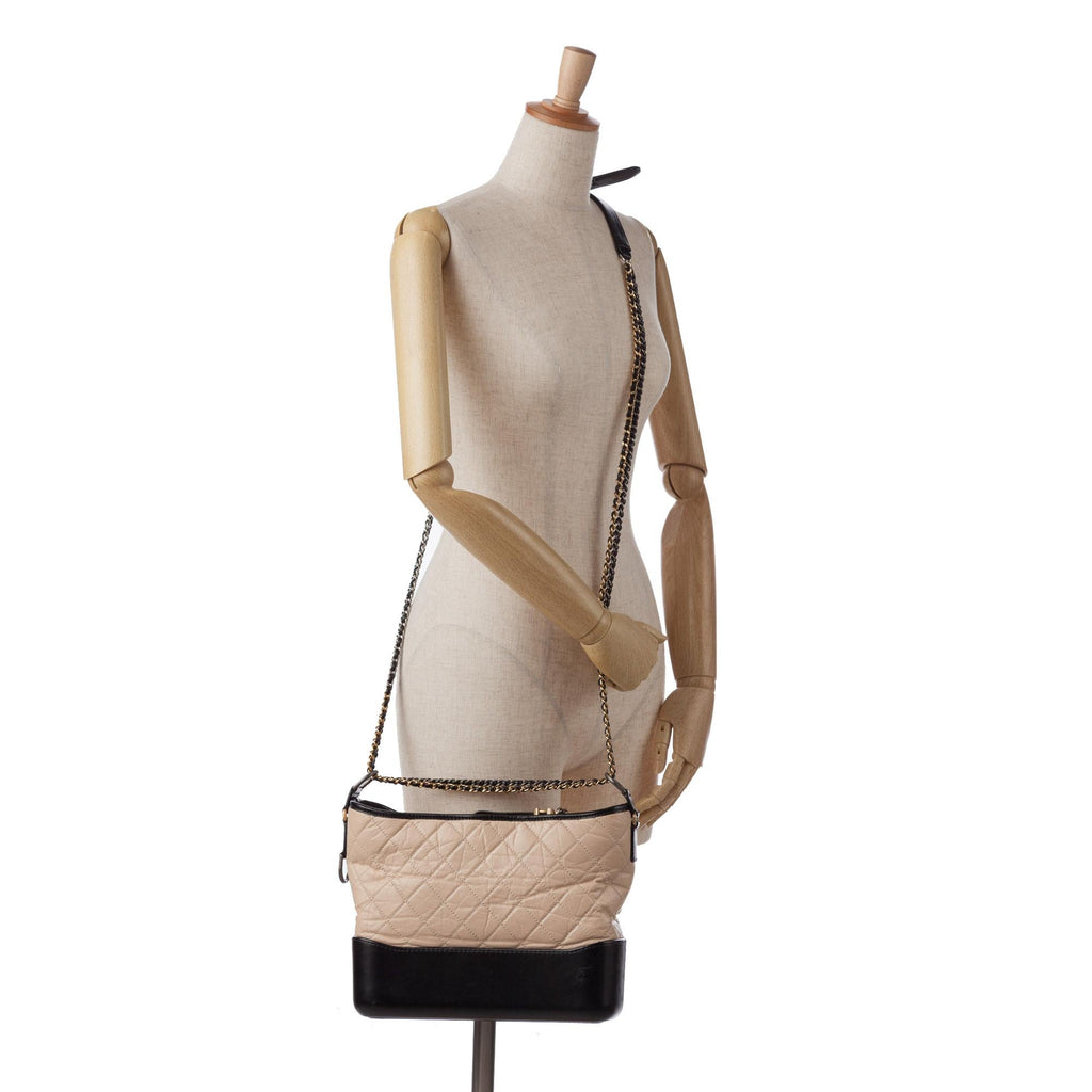 Chanel Medium Bicolor Lambskin Gabrielle Crossbody