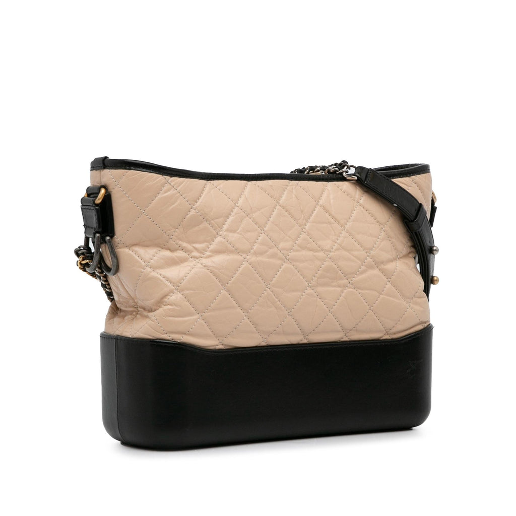 Chanel Medium Bicolor Lambskin Gabrielle Crossbody