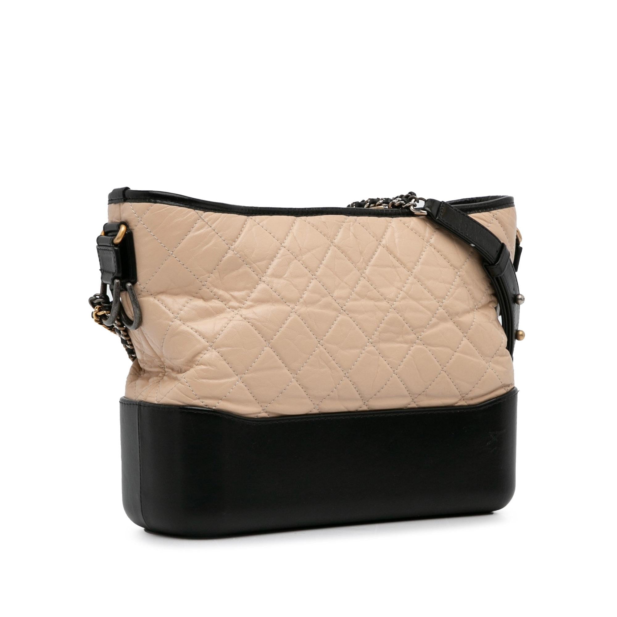 Chanel Medium Bicolor Lambskin Gabrielle Crossbody