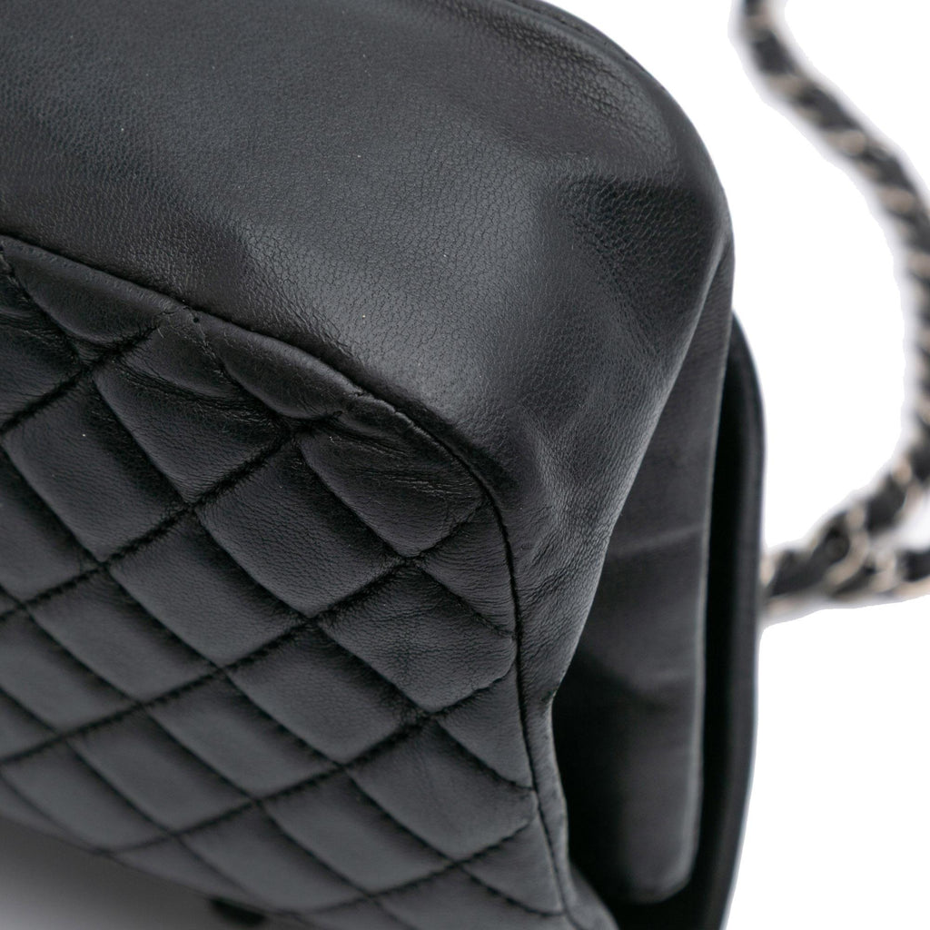 Chanel Medium Bicolor Quilted Calfskin Flap