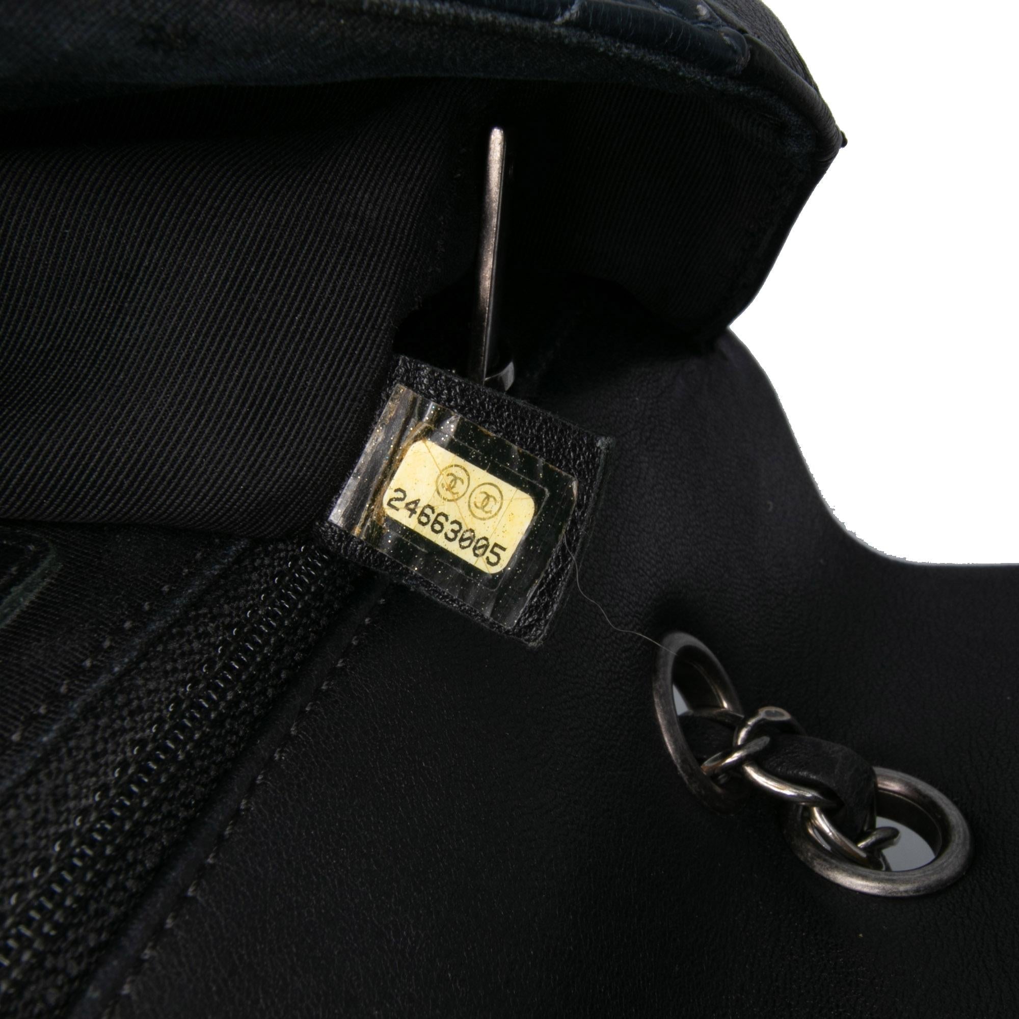 Chanel Medium Bicolor Quilted Calfskin Flap