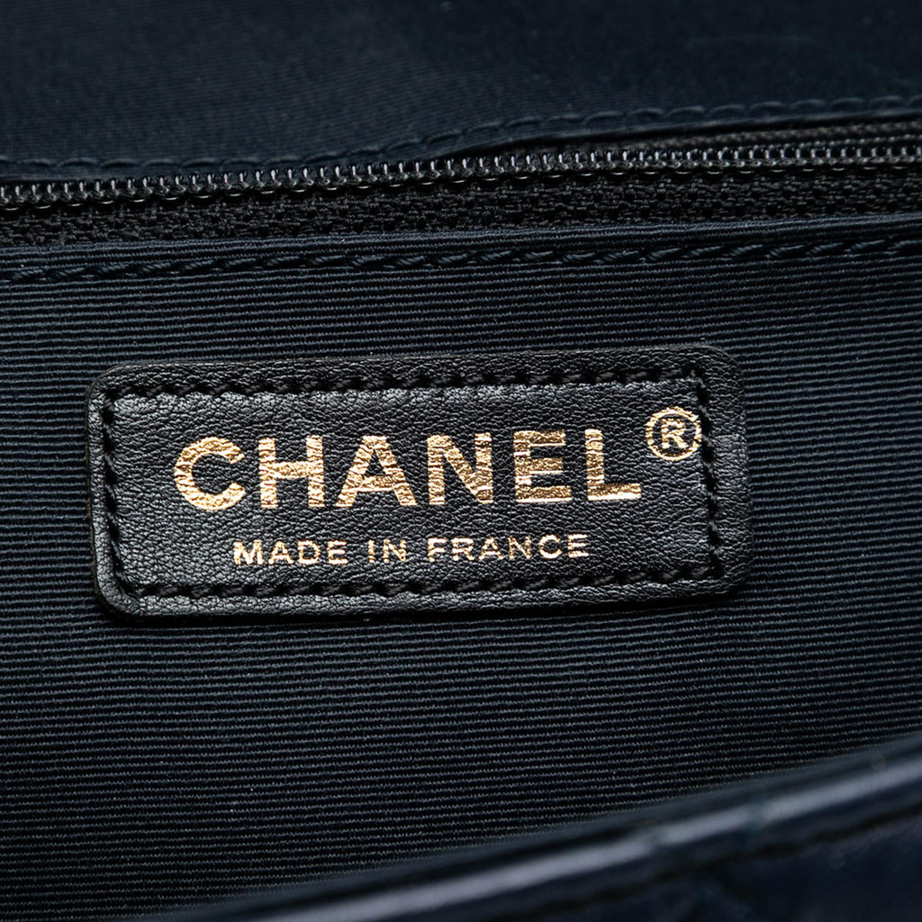 Chanel Medium Bicolor Quilted Lambskin Elegant CC Flap