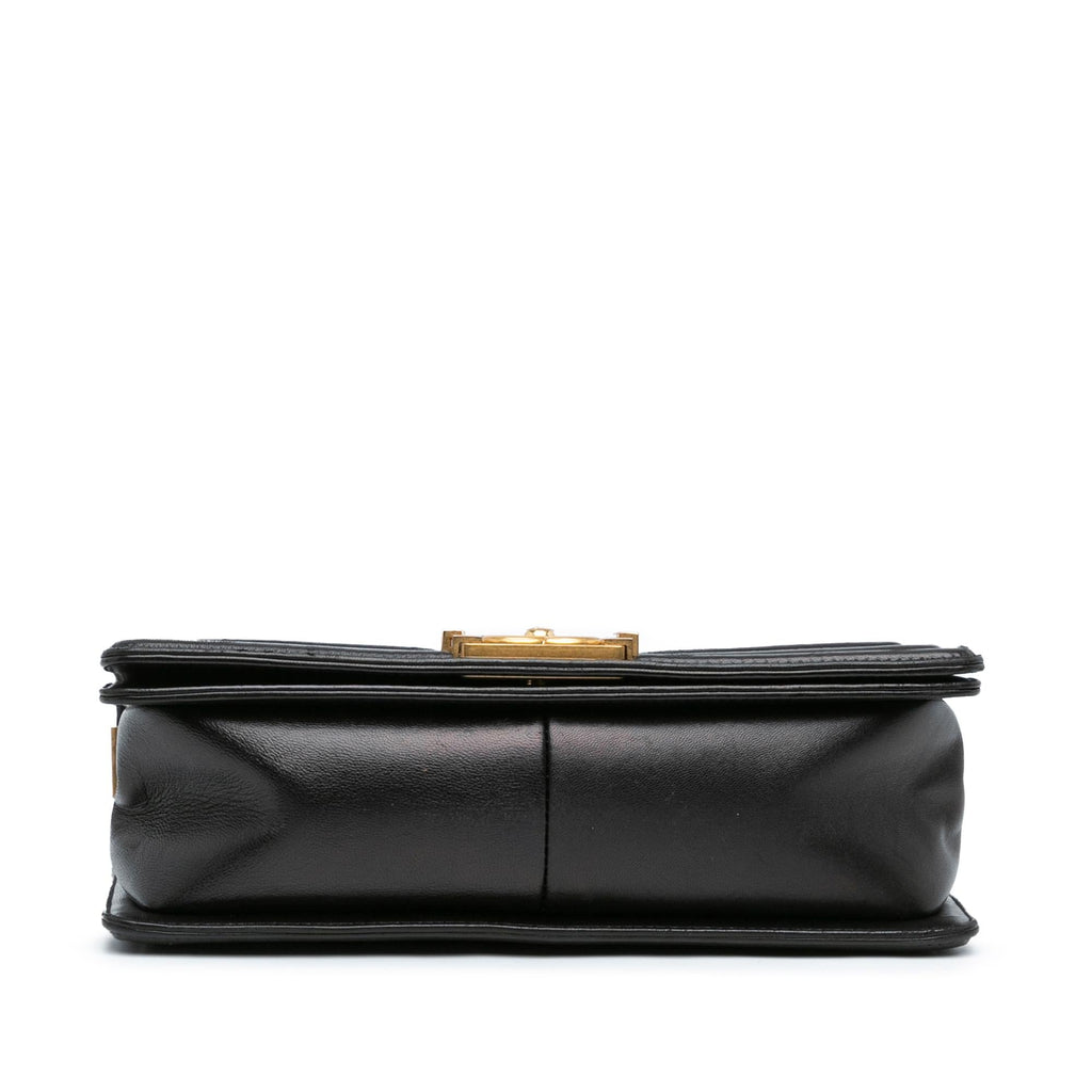 Chanel Medium Braided Chevron Cotton and Lambskin Boy Flap (SHG-zXlQPe)