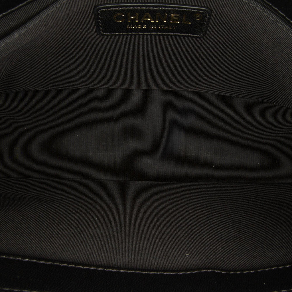 Chanel Medium Braided Chevron Le Boy (SHG-Qo0SYS)