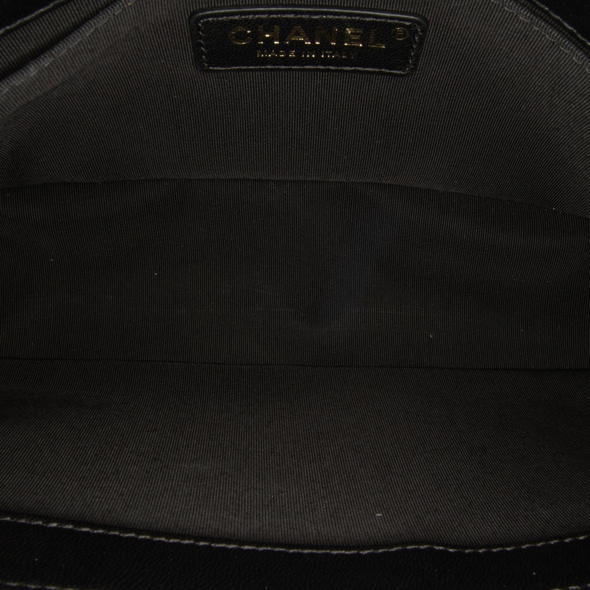 Chanel Medium Braided Chevron Le Boy (SHG-Qo0SYS)