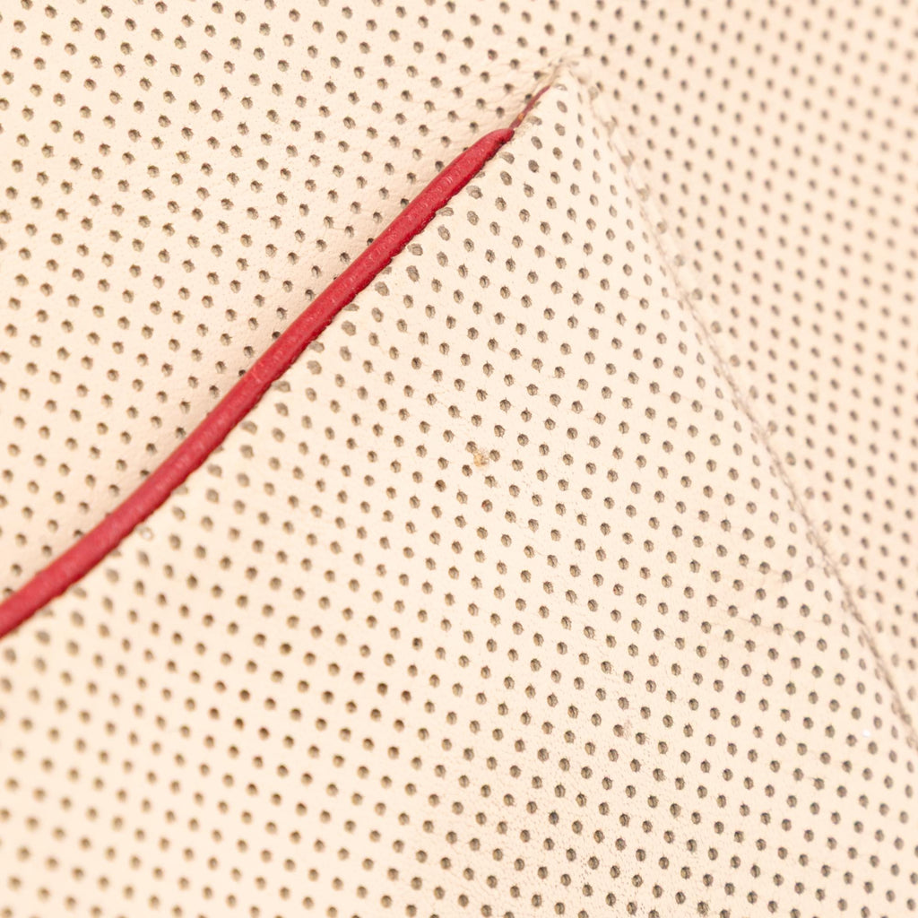 Chanel Medium CC Perforated Calfskin Single Flap