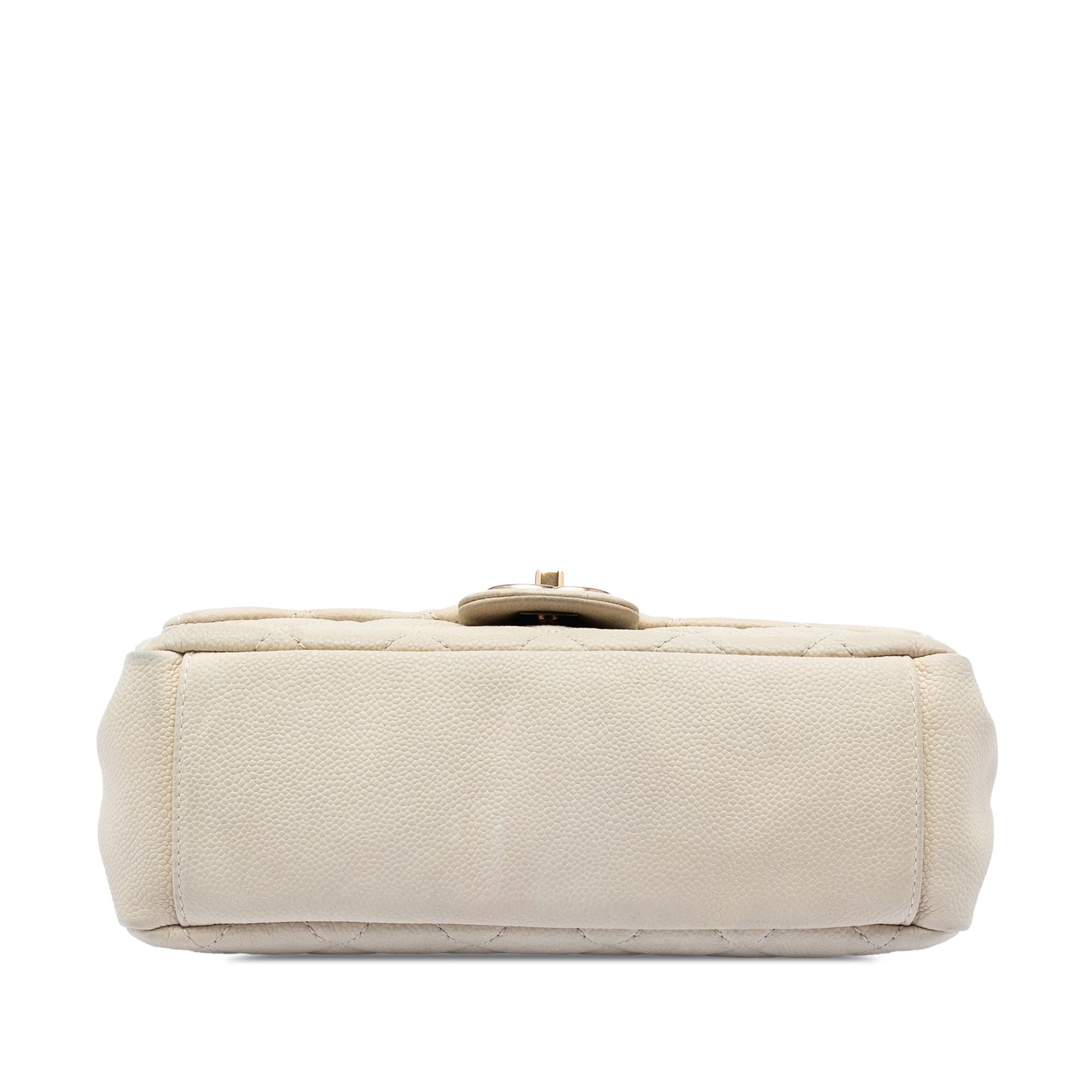 Chanel Medium CC Quilted Caviar Chic Flap