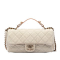 Chanel Medium CC Quilted Caviar Chic Flap
