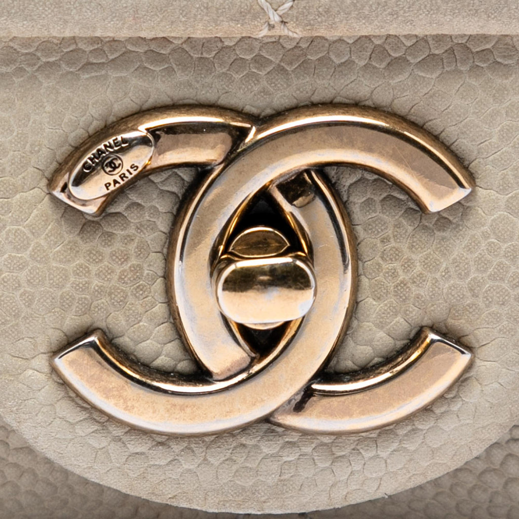 Chanel Medium CC Quilted Caviar Chic Flap