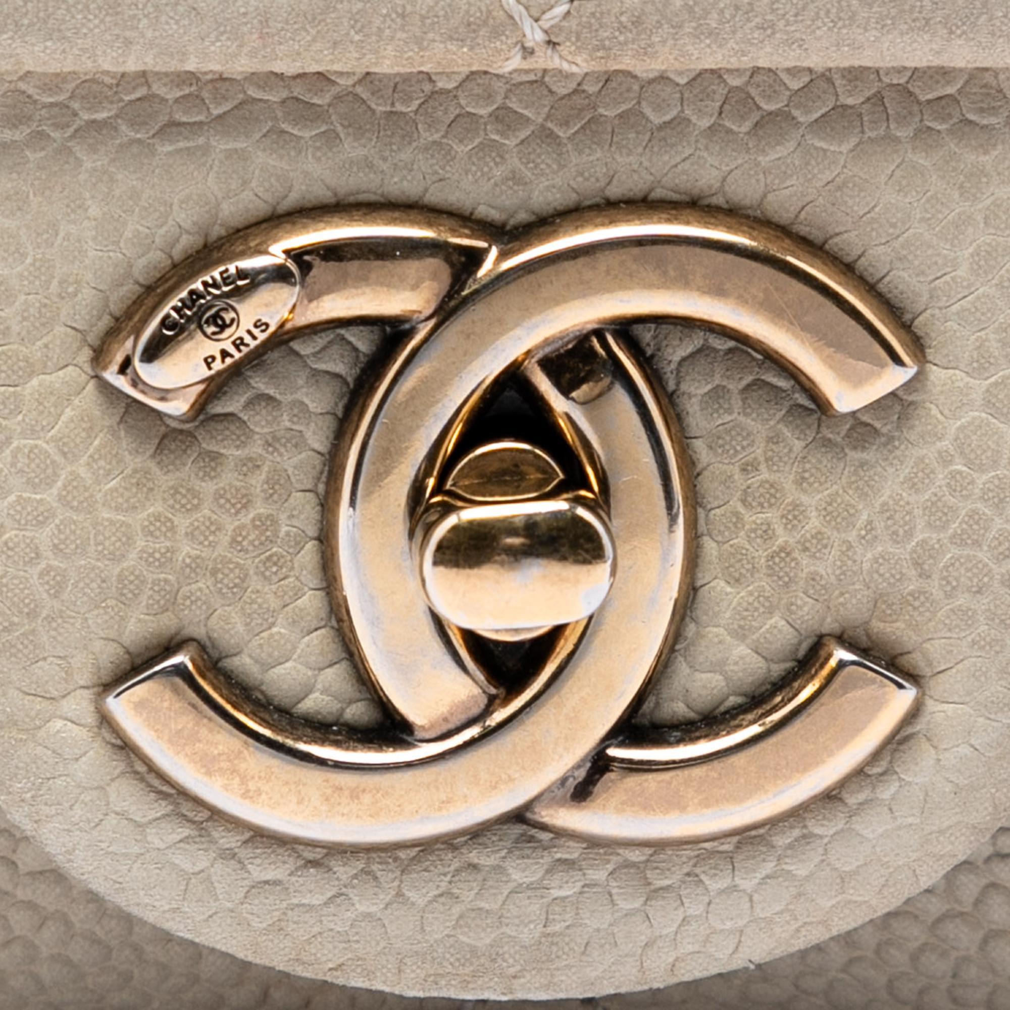 Chanel Medium CC Quilted Caviar Chic Flap