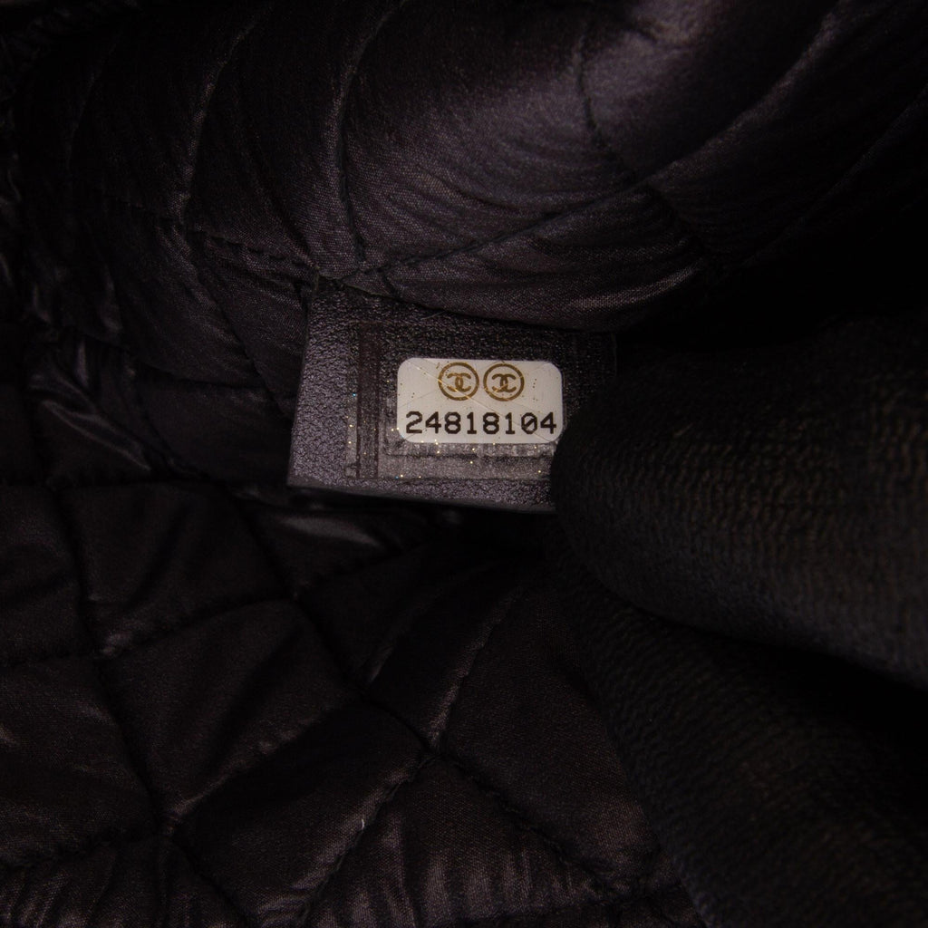 Chanel Medium CC Quilted Caviar O Case Clutch