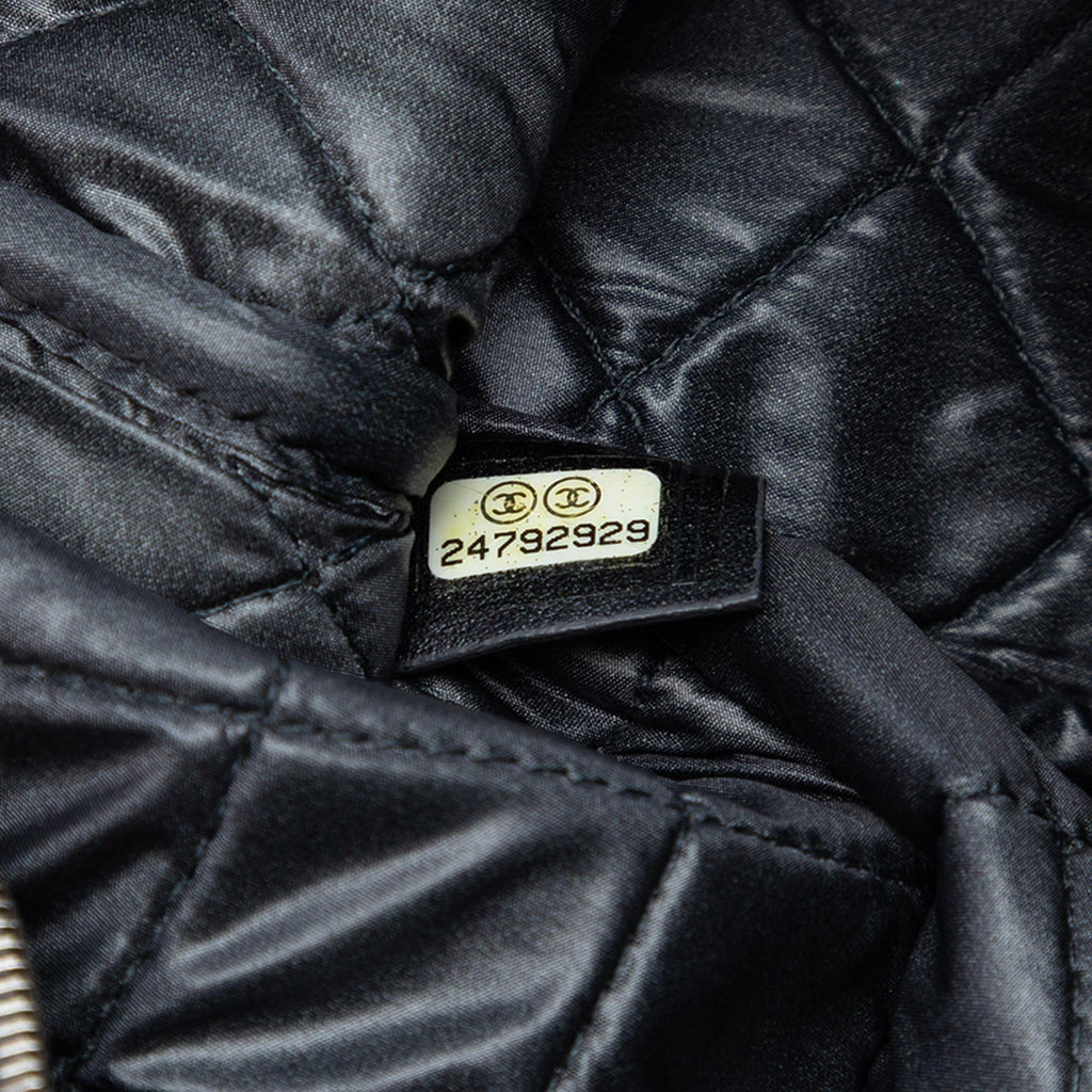 Chanel Medium CC Quilted Caviar O Case Clutch