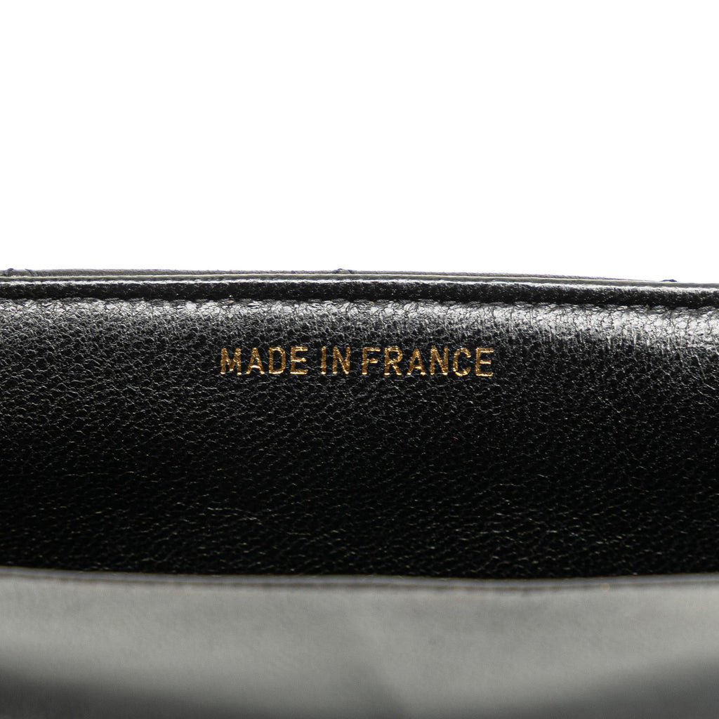 Chanel Medium CC Quilted Lambskin Border Single Flap