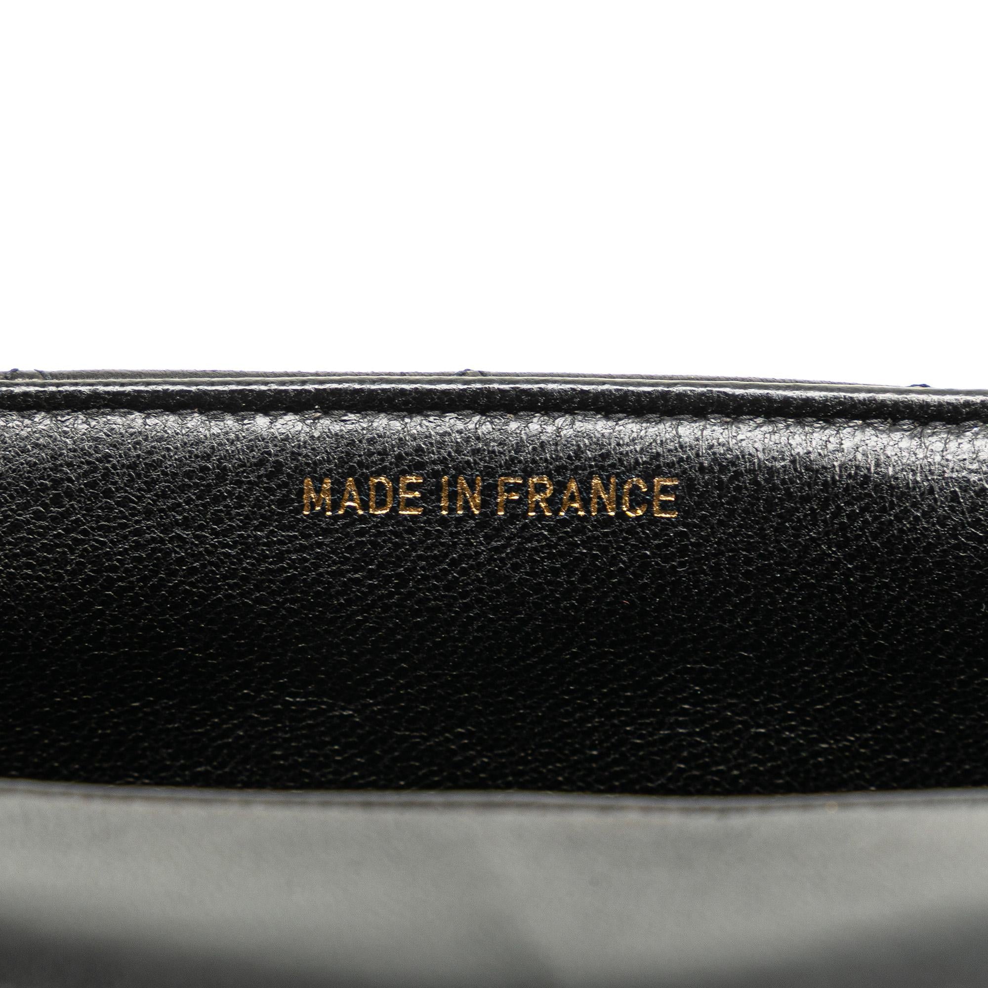 Chanel Medium CC Quilted Lambskin Border Single Flap