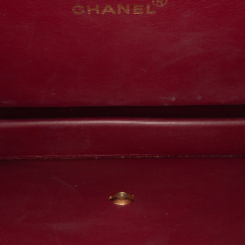 Chanel Medium CC Quilted Lambskin Half Single Flap