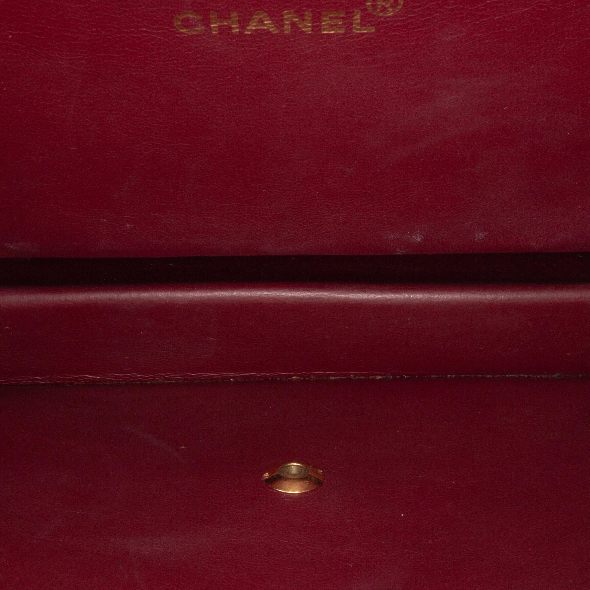 Chanel Medium CC Quilted Lambskin Half Single Flap