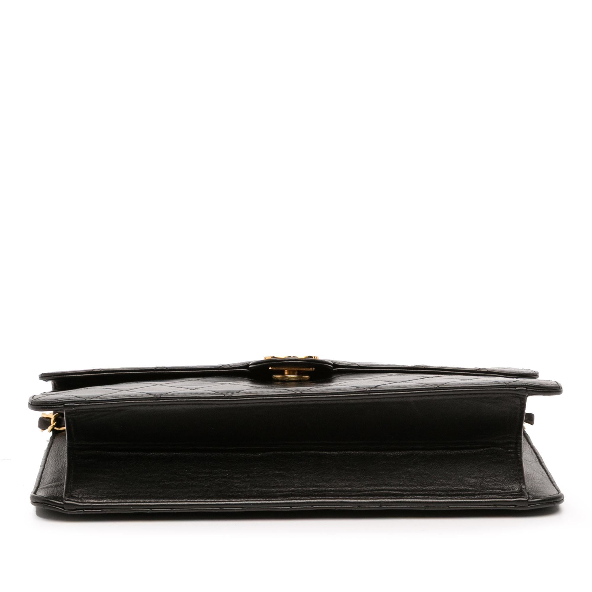 Chanel Medium CC Quilted Lambskin Single Flap
