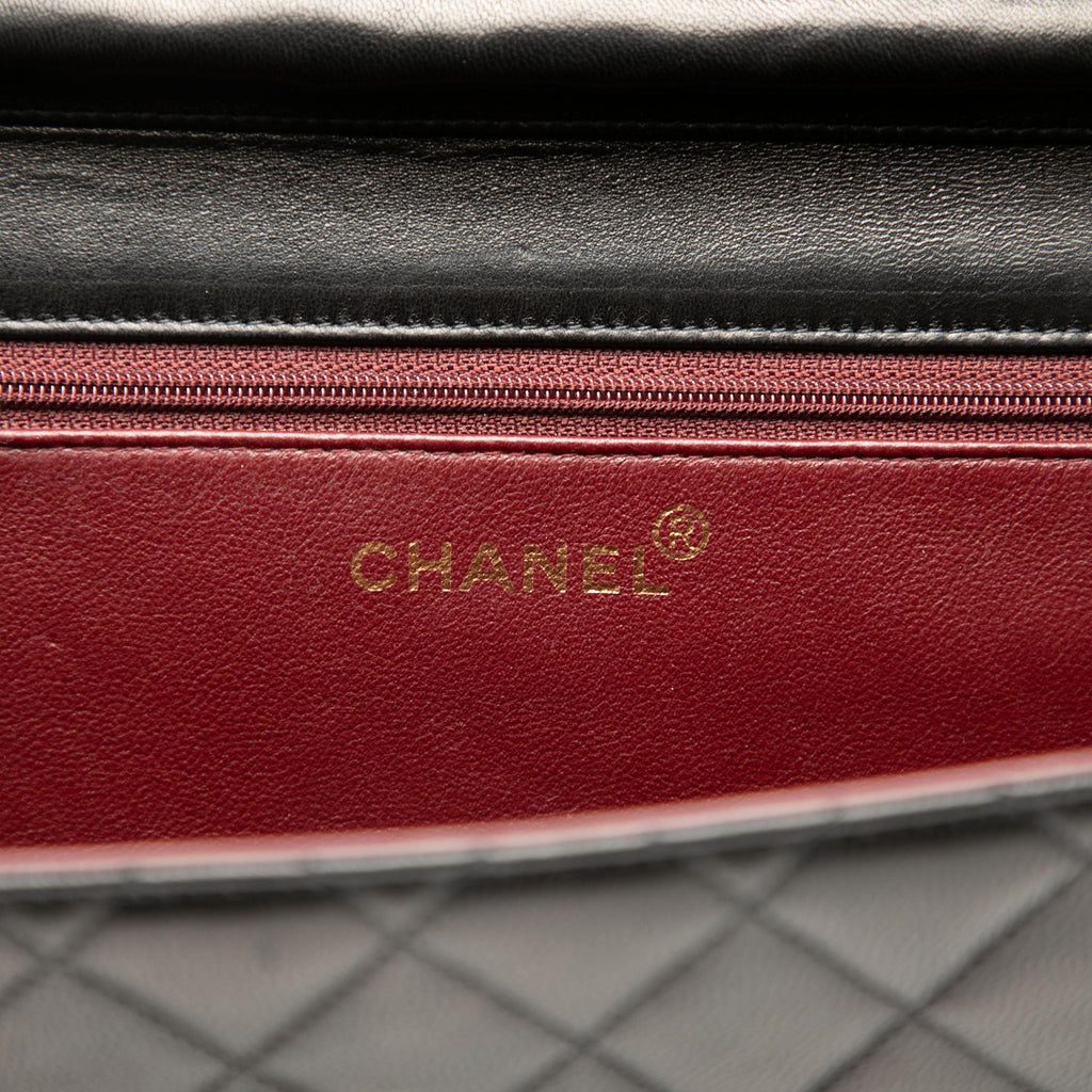 Chanel Medium CC Quilted Lambskin Single Flap