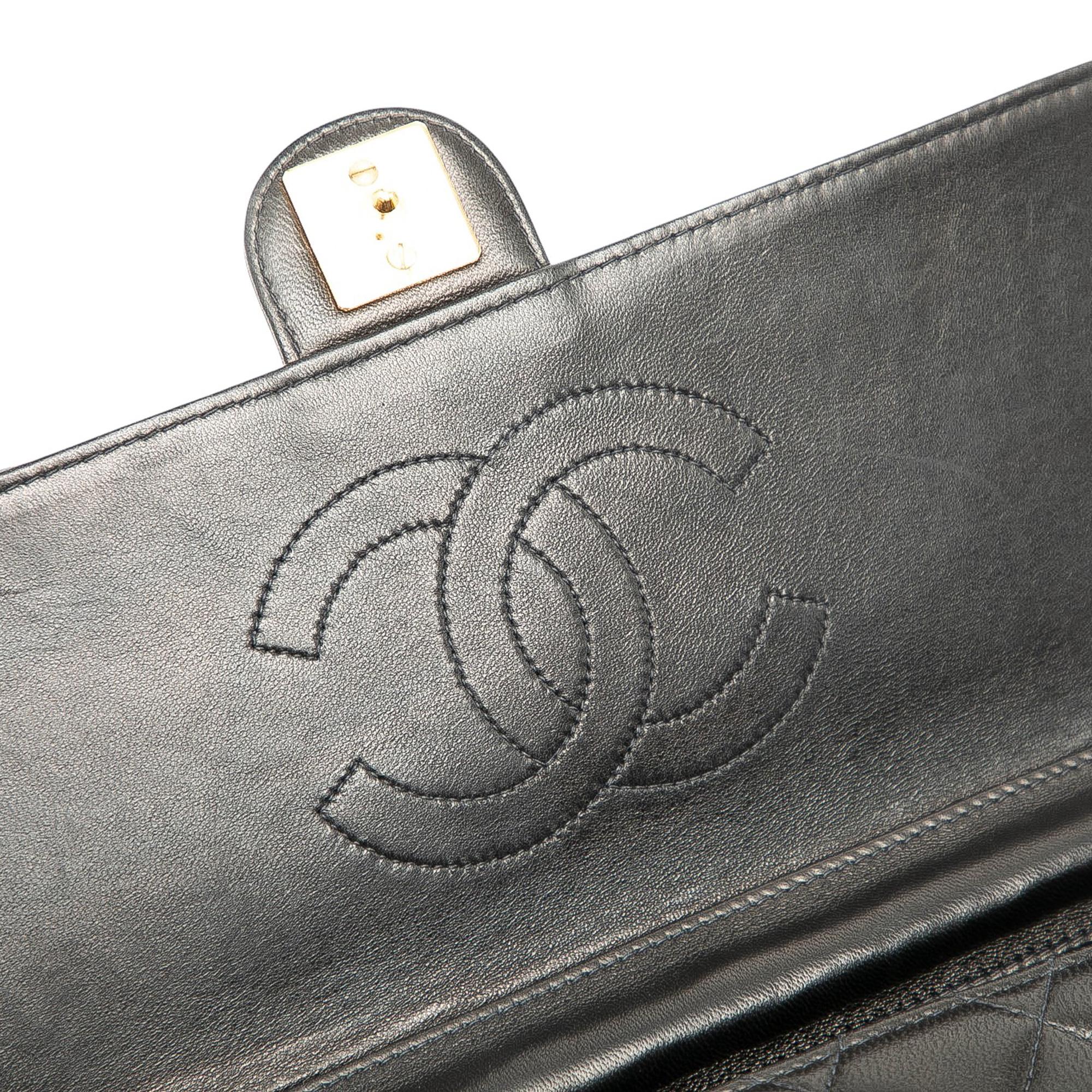 Chanel Medium CC Quilted Lambskin Single Flap
