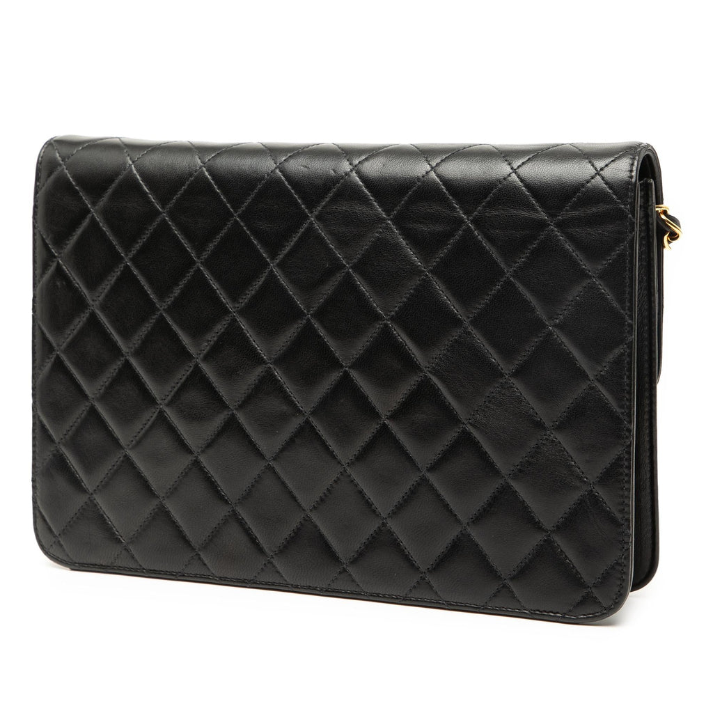 Chanel Medium CC Quilted Lambskin Single Flap