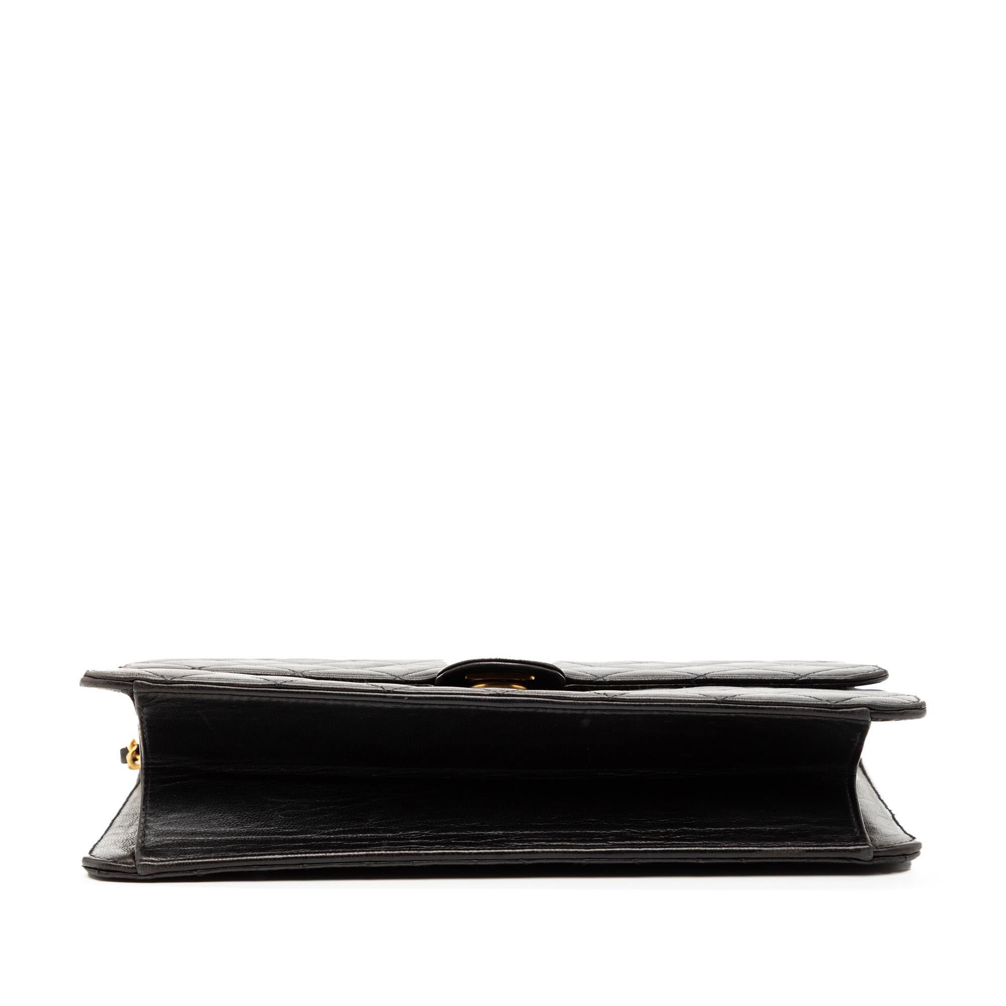 Chanel Medium CC Quilted Lambskin Single Flap