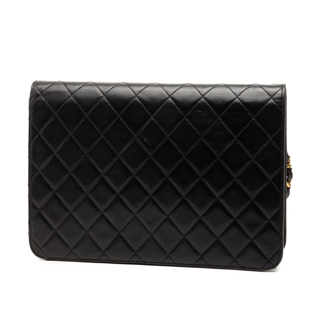 Chanel Medium CC Quilted Lambskin Single Flap