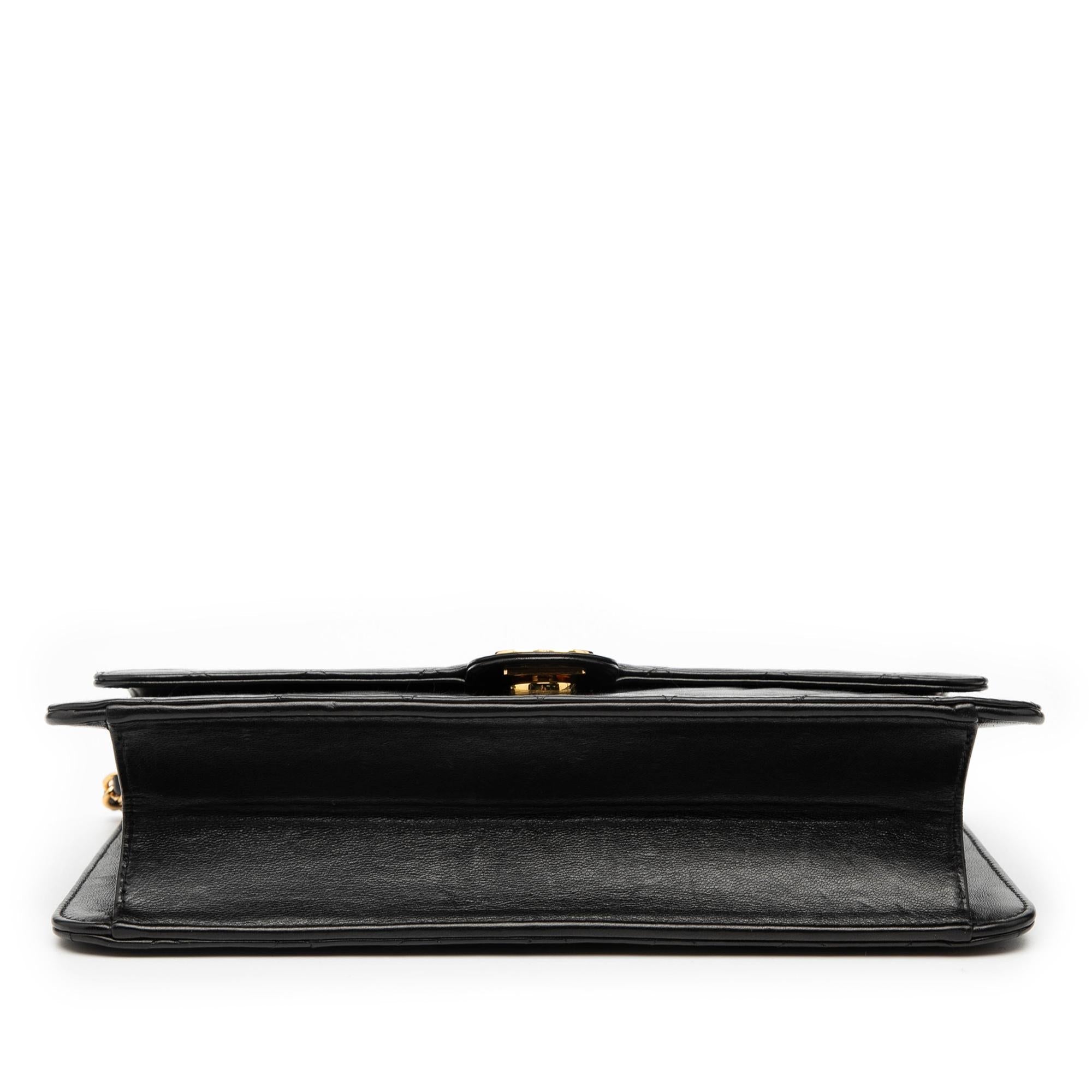 Chanel Medium CC Quilted Lambskin Single Flap