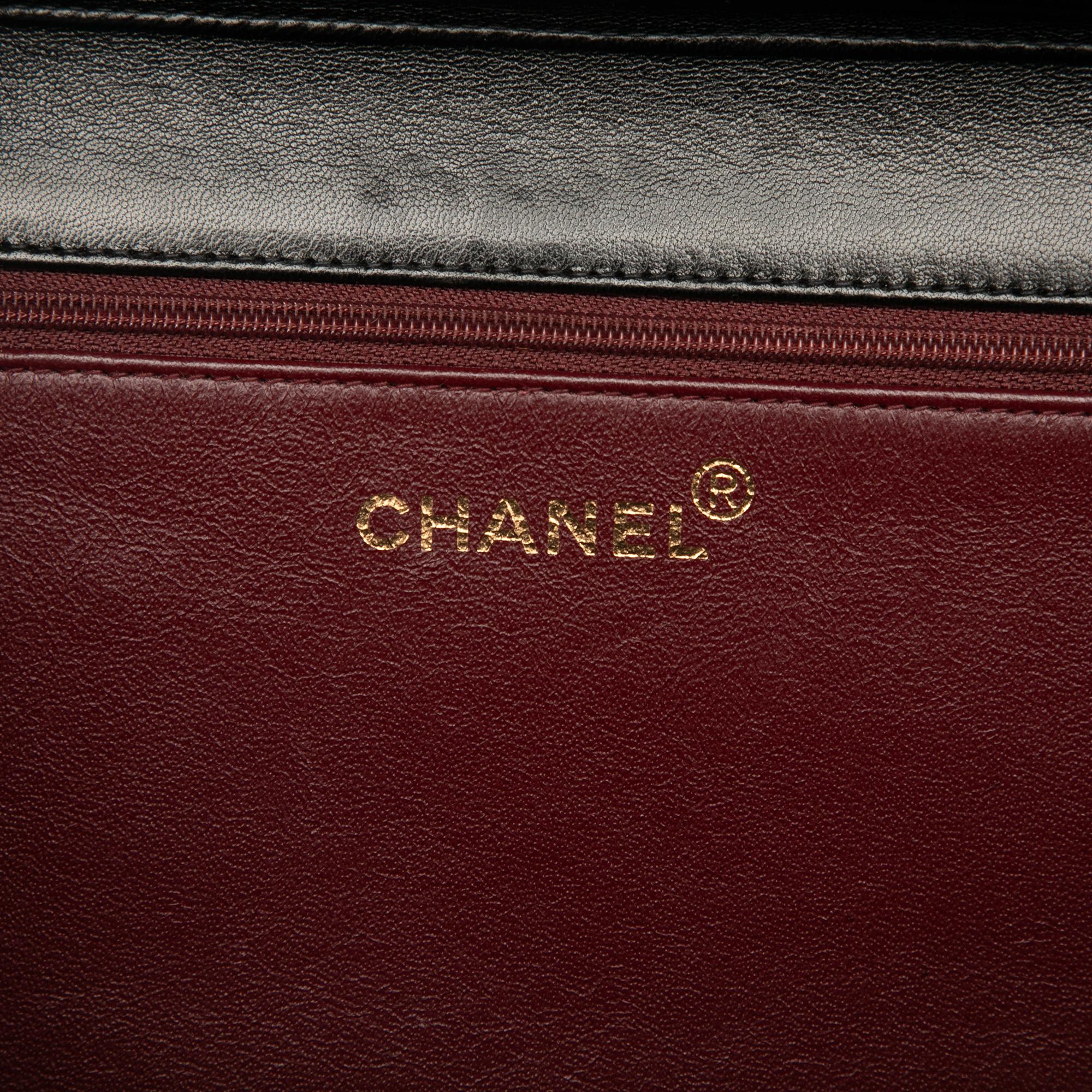 Chanel Medium CC Quilted Lambskin Single Flap