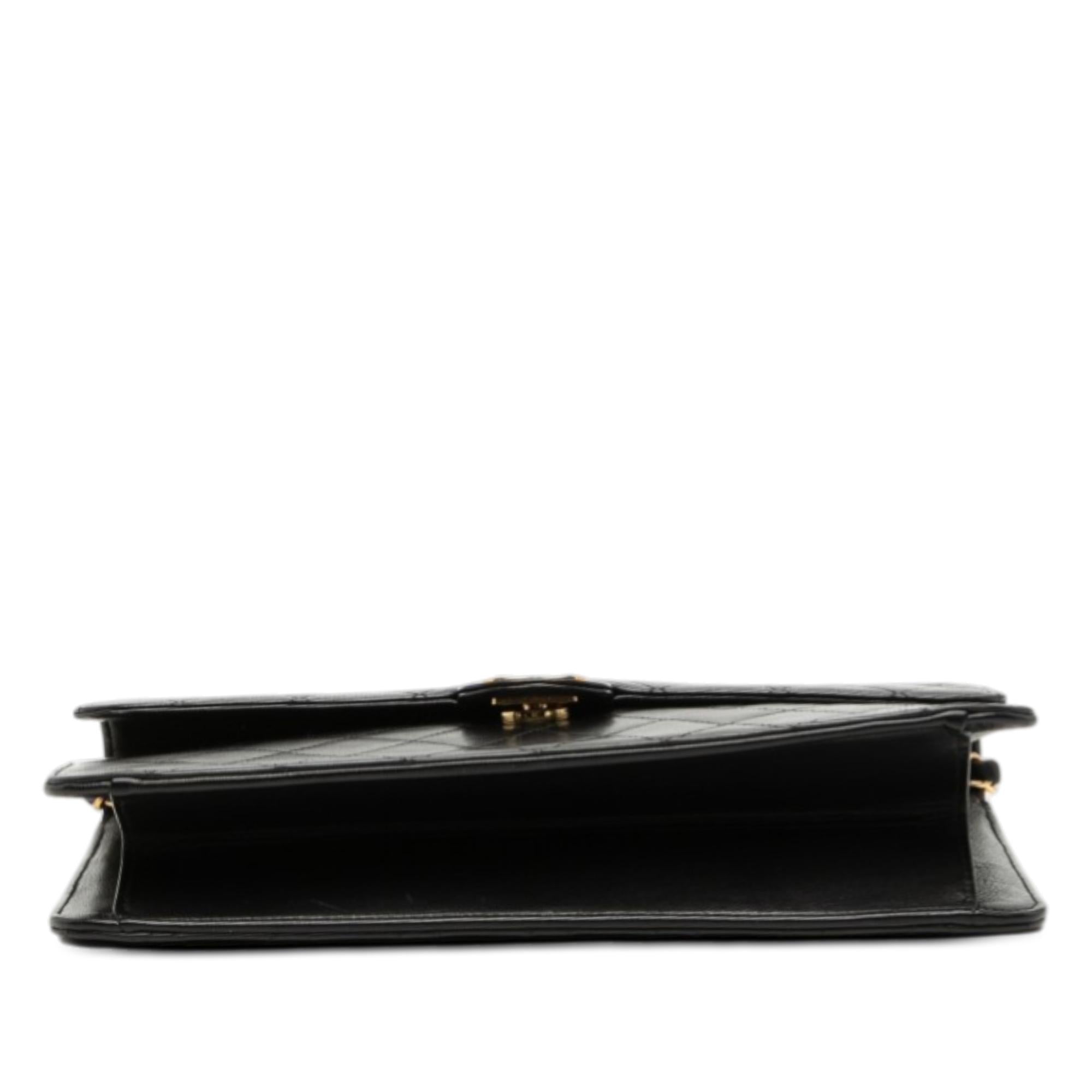Chanel Medium CC Quilted Lambskin Single Flap