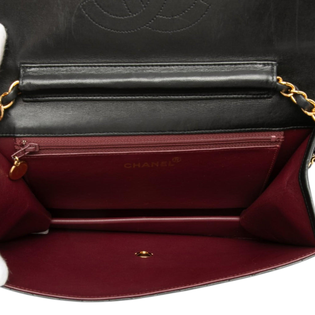 Chanel Medium CC Quilted Lambskin Single Flap
