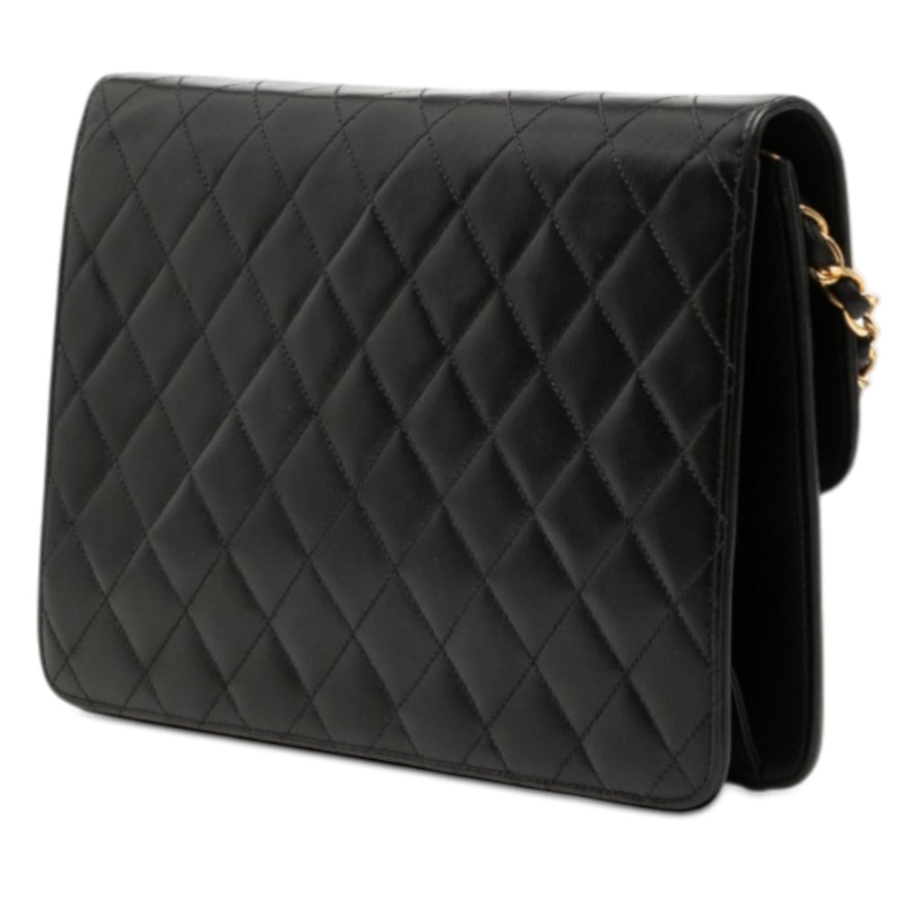 Chanel Medium CC Quilted Lambskin Single Flap