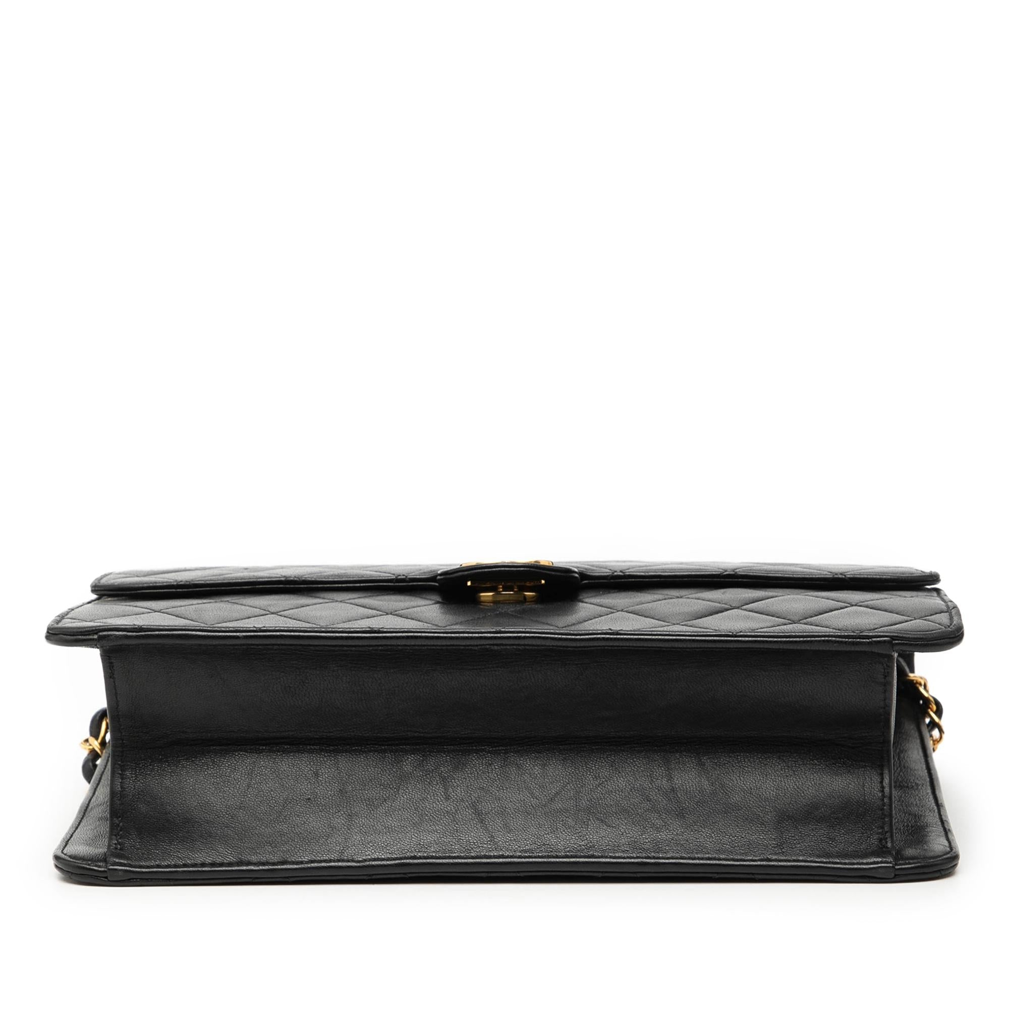 Chanel Medium CC Quilted Lambskin Single Flap