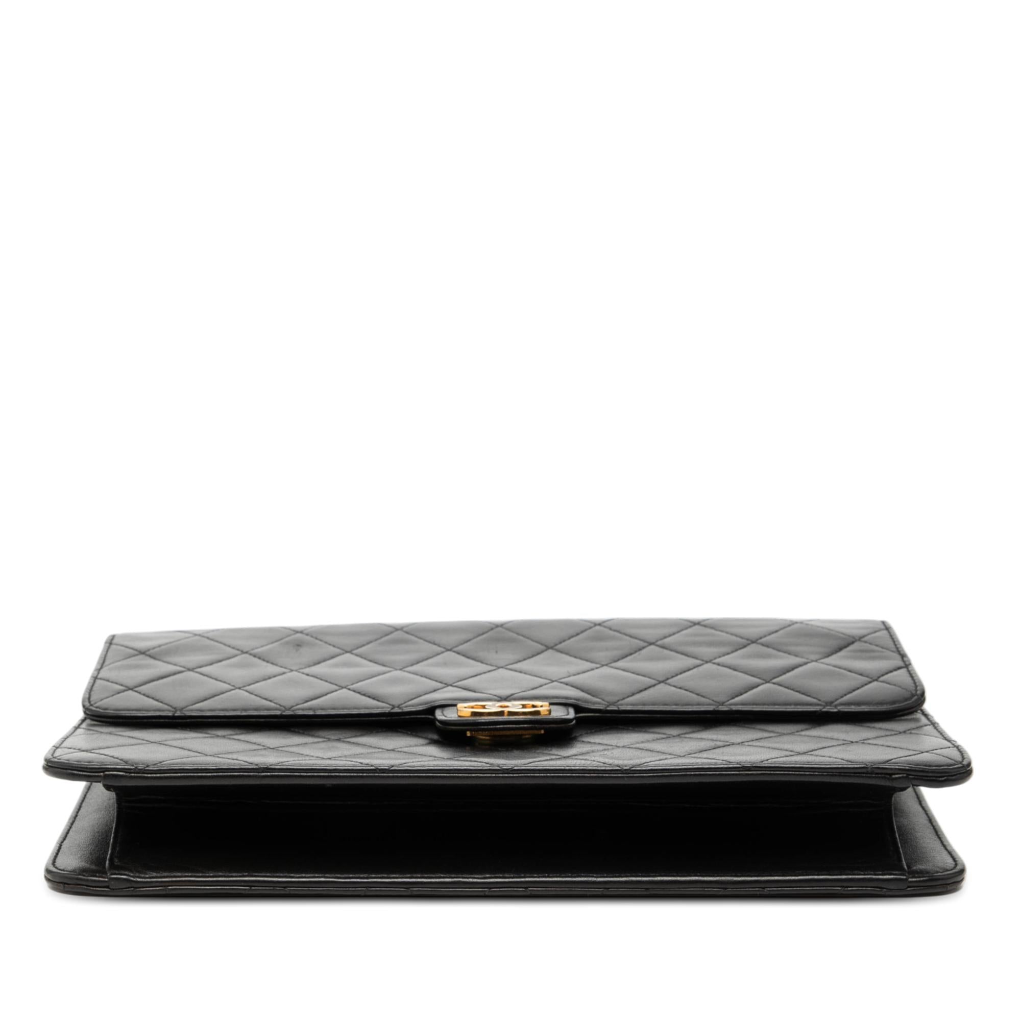 Chanel Medium CC Quilted Lambskin Single Flap