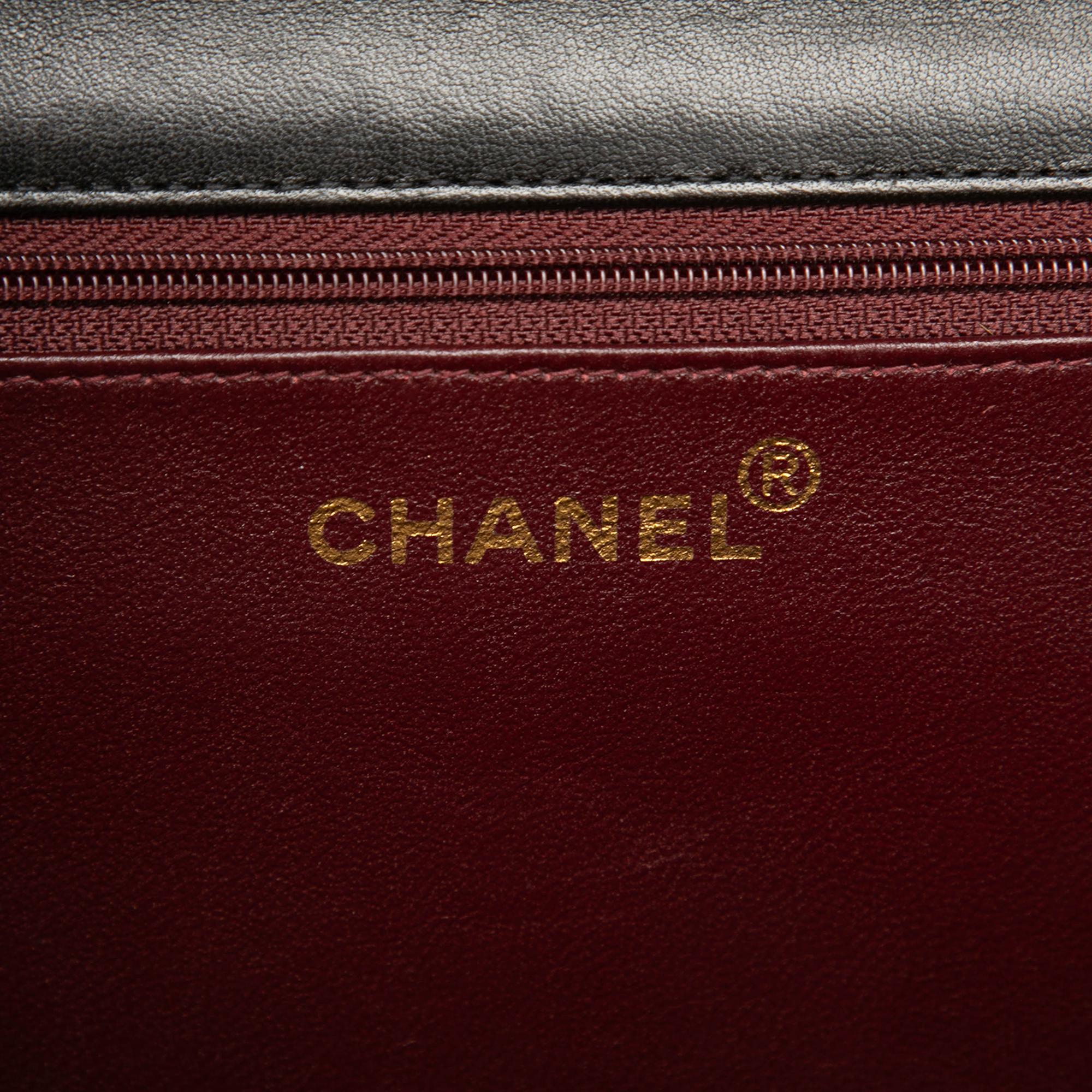 Chanel Medium CC Quilted Lambskin Single Flap