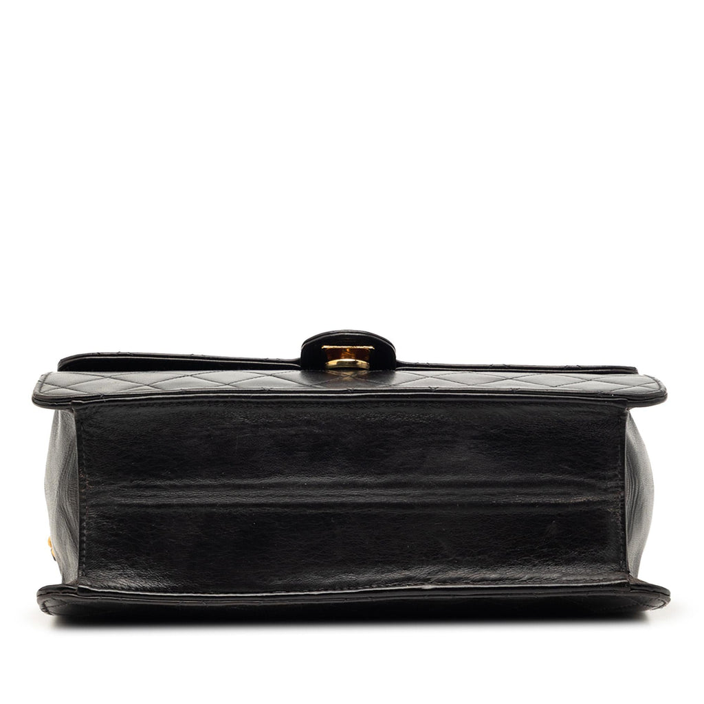 Chanel Medium CC Quilted Lambskin Single Flap