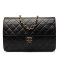 Chanel Medium CC Quilted Lambskin Single Flap