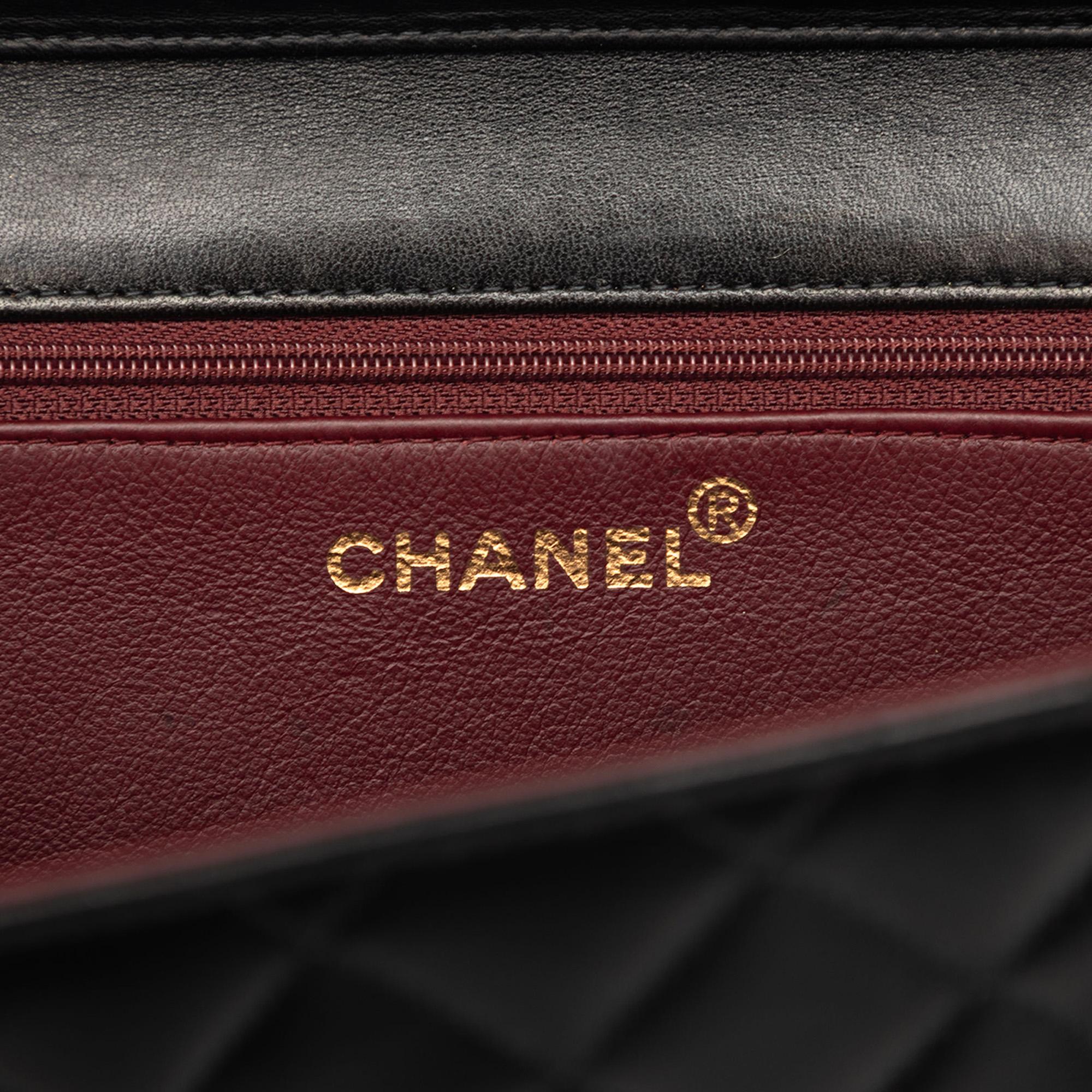 Chanel Medium CC Quilted Lambskin Single Flap